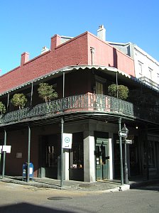 Buildings in the French Quarter